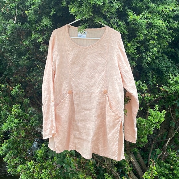 FLAX Skirt and Blouse set. - Picture 3 of 8